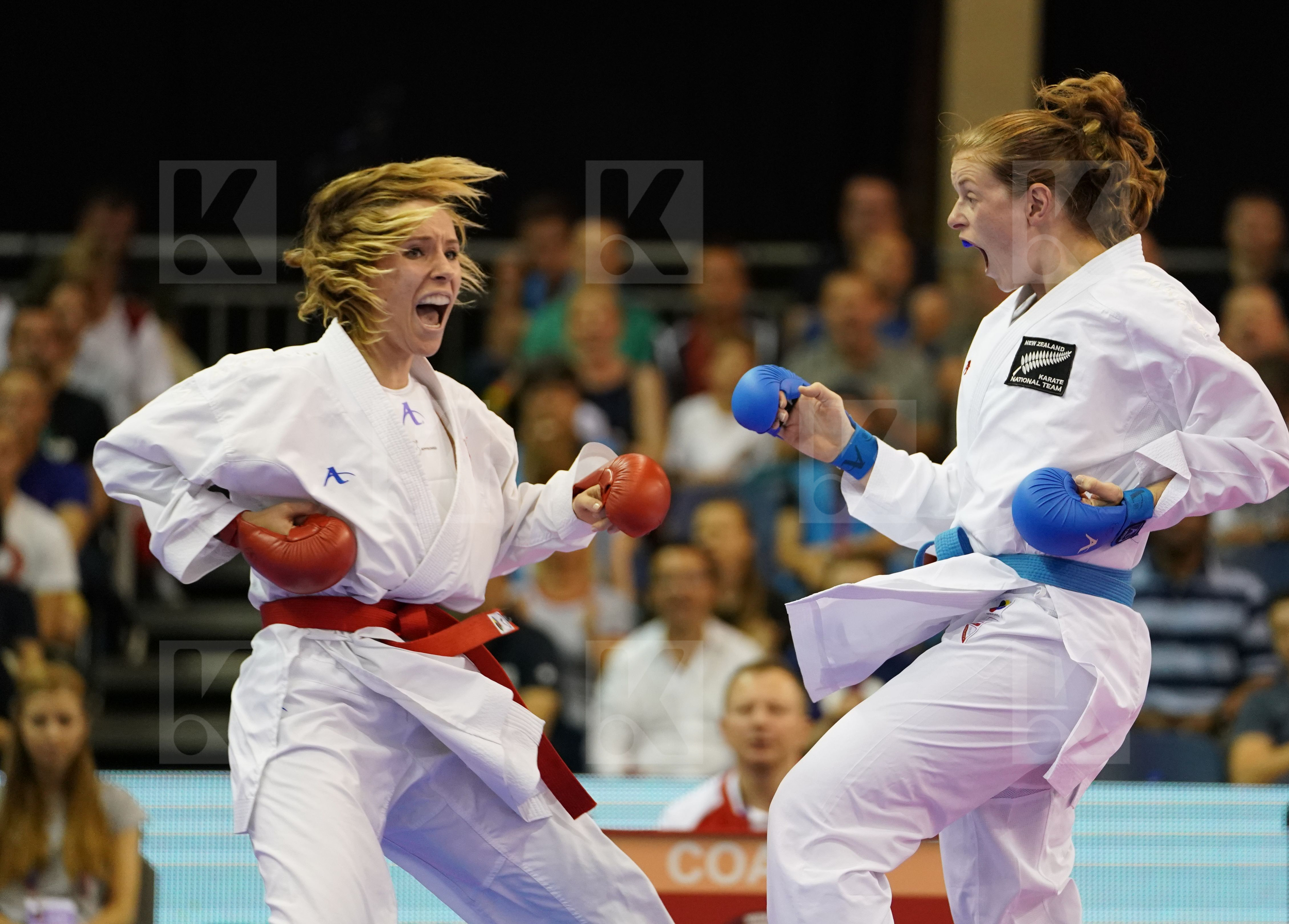Australia Female Kumite -68kg Poland Thomason Amy Warda Kamila